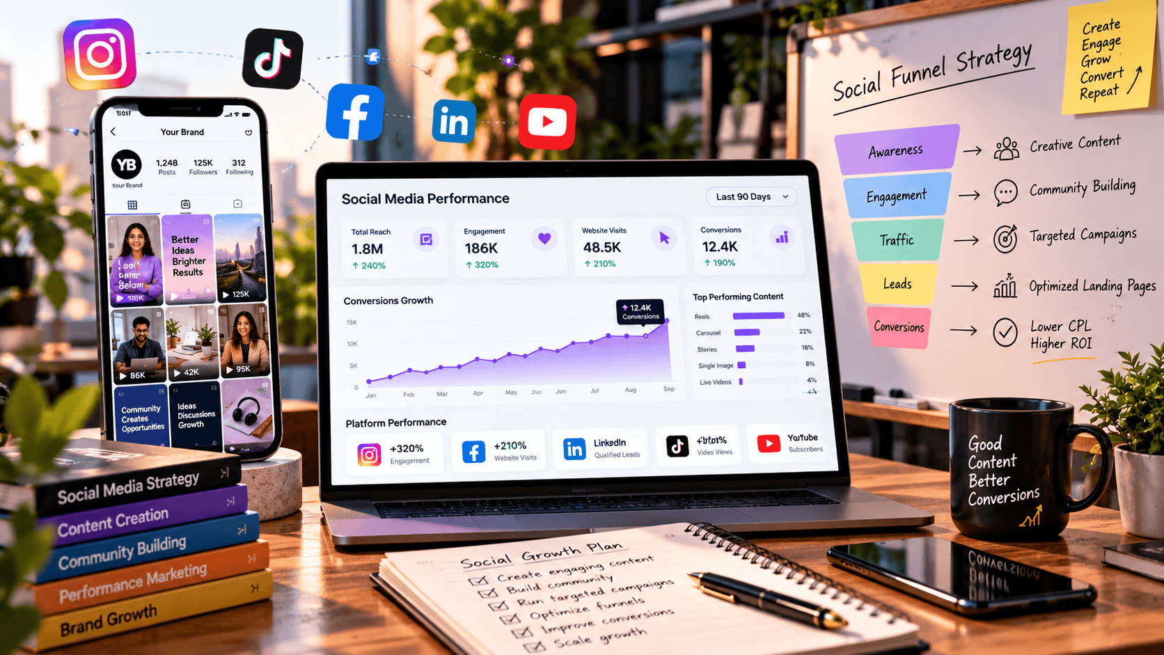 Doubling Social Conversions with Creative Community Funnels
