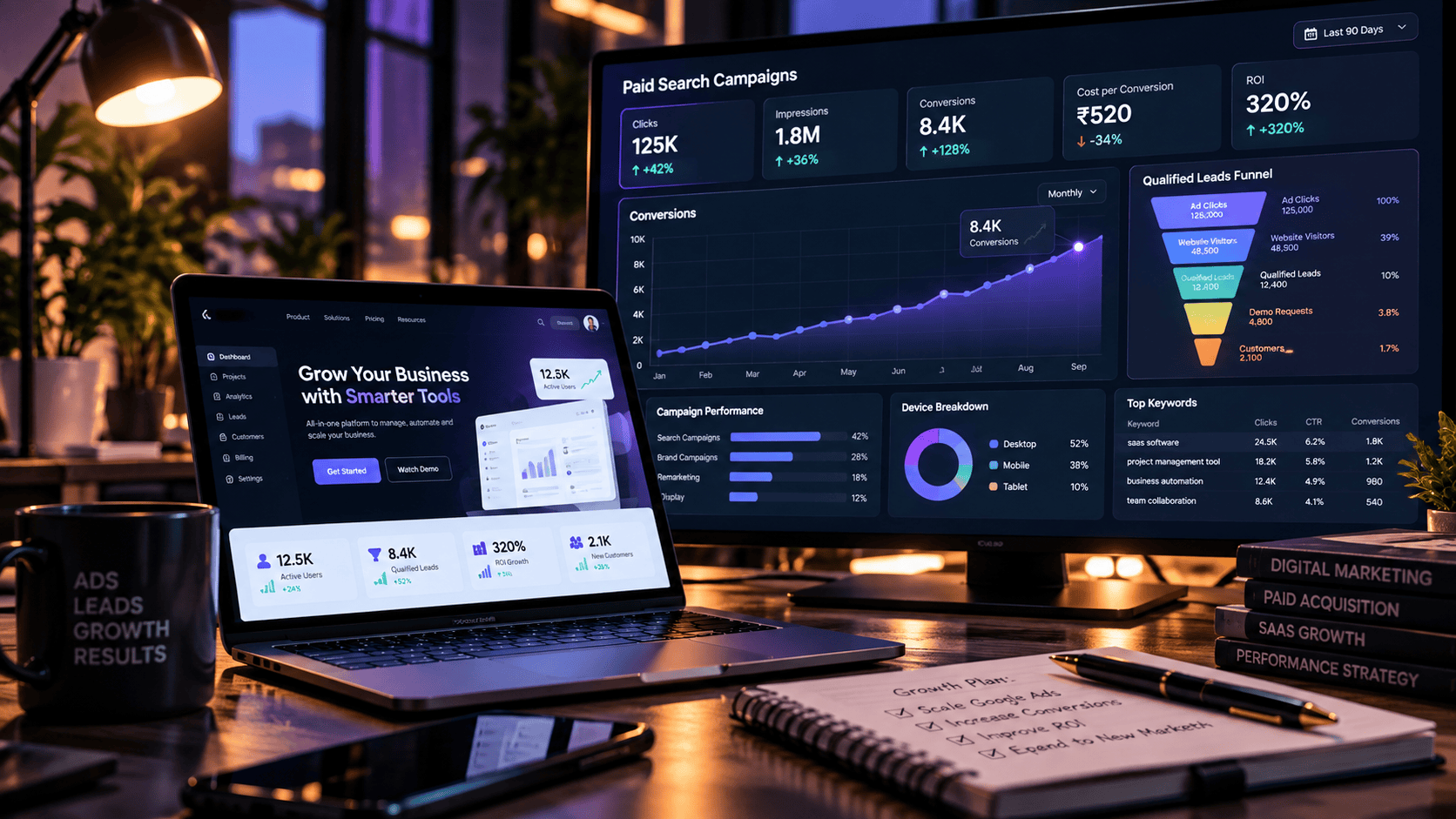 Scaling a SaaS Startup with Google Ads